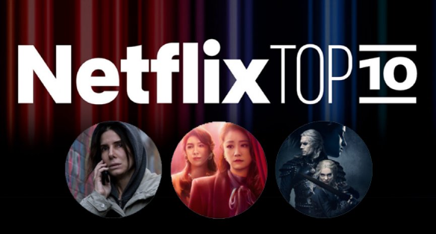 【Netflix單周排行榜Top10】《獵魔士》第二季破億觀看！珊卓布拉克《無赦》二連冠