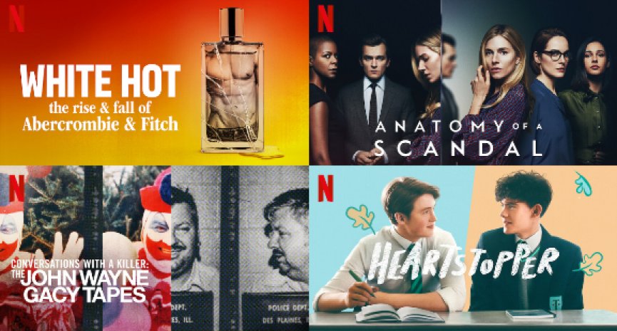 【Netflix單周排行榜Top10】《白人時尚：A&F的興衰》衝上第三！《醜聞真相》全球影集奪冠