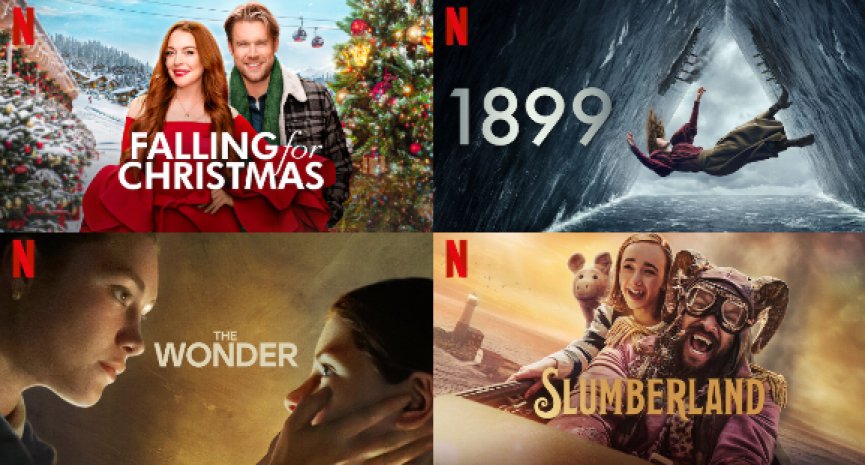 【Netflix單周排行榜Top10】《1899》衝上全球影集第二名！琳賽蘿涵《聖誕傾情》人氣延燒登冠
