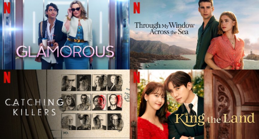 【Netflix單周排行榜Top10】《豔光四射》首播入榜！《心動隔扇窗：飄洋過海》浪漫登冠