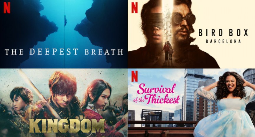 【Netflix單周排行榜Top10】《呼吸的極限》好評入榜！《蒙上你的眼：逃出巴塞隆納》登非英語電影冠軍