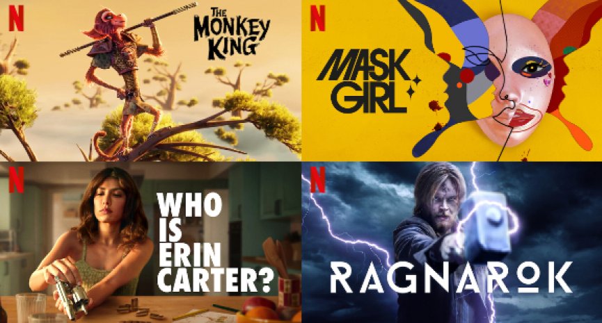 【Netflix單周排行榜Top10】《美猴王》登上電影冠軍！《假面女郎》成全球非英語劇集第一