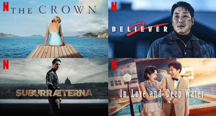 【Netflix單周排行榜Top10】《王冠》第六季衝上影集冠軍！《信徒2》登上非英語電影第一