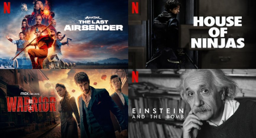 【Netflix單周排行榜Top10】《降世神通：最後的氣宗》空降影集第一！《忍者之家》好評上榜