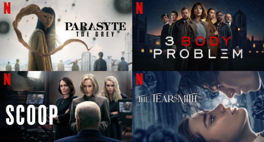 【Netflix單周排行榜Top10】《3體》蟬聯第一！《寄生獸：灰色部隊》登上非英語劇集冠軍